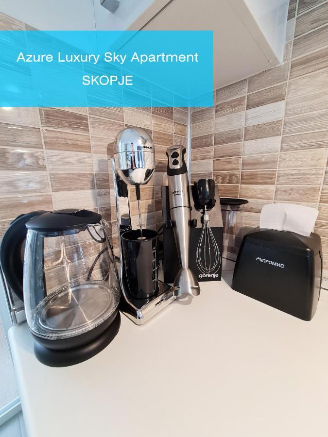 Azure Luxury Sky Apartment Skopie Exterior foto