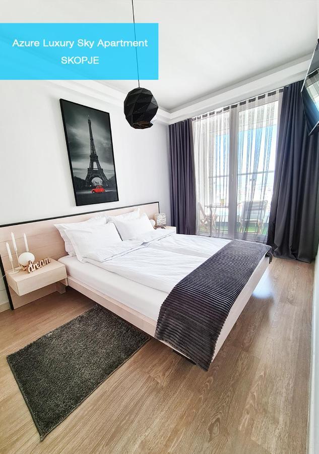 Azure Luxury Sky Apartment Skopie Exterior foto
