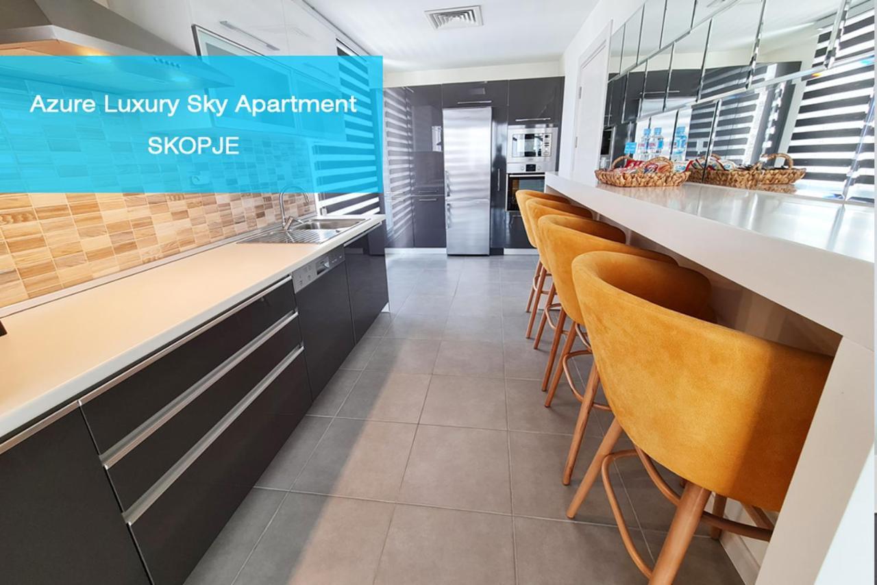Azure Luxury Sky Apartment Skopie Exterior foto