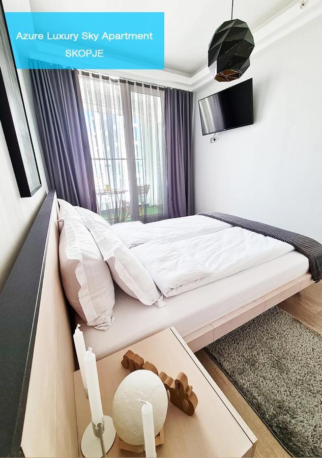 Azure Luxury Sky Apartment Skopie Exterior foto
