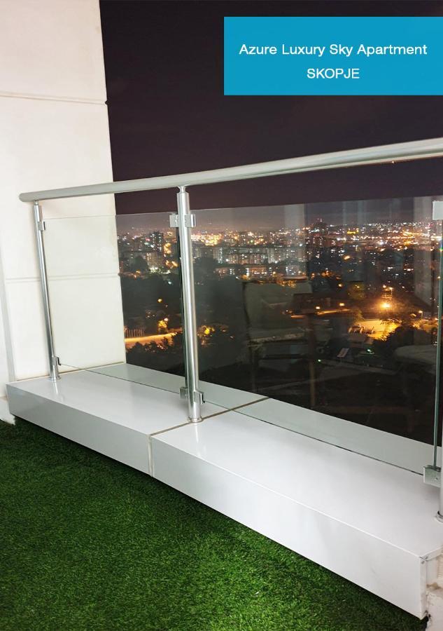 Azure Luxury Sky Apartment Skopie Exterior foto