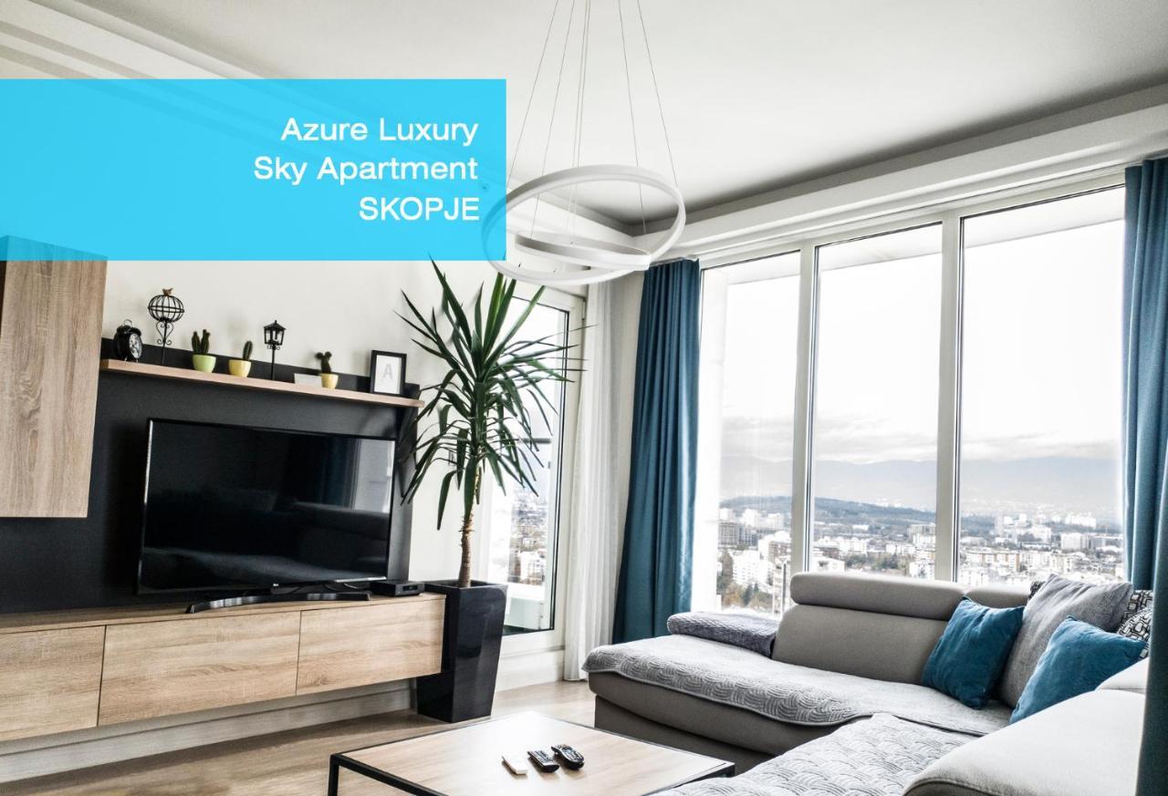 Azure Luxury Sky Apartment Skopie Exterior foto