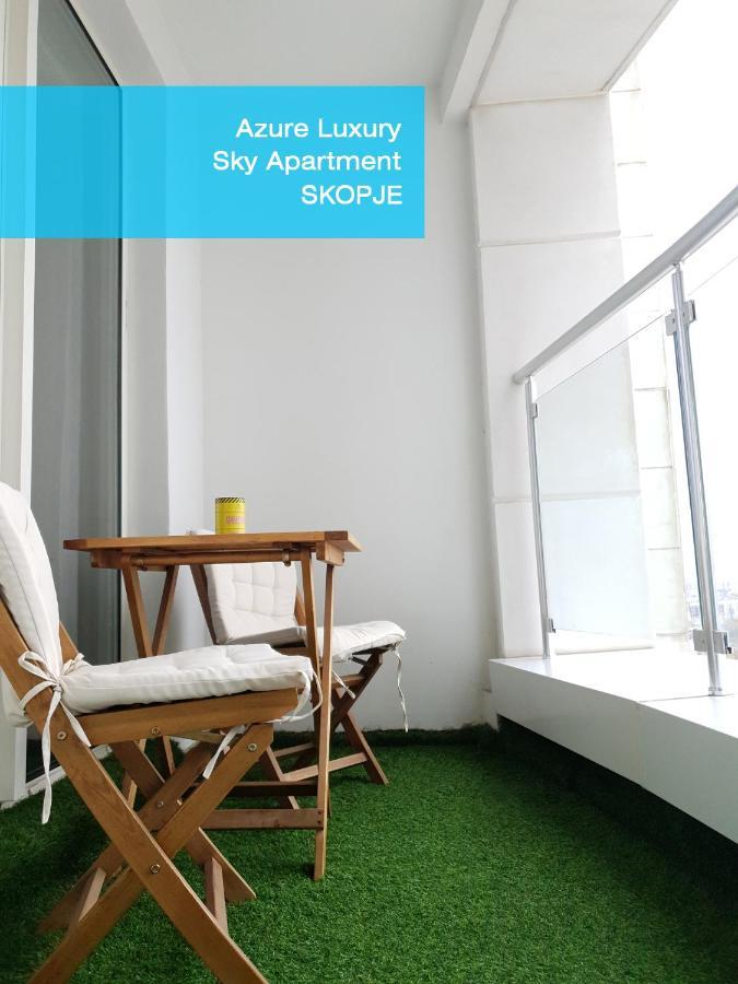 Azure Luxury Sky Apartment Skopie Exterior foto