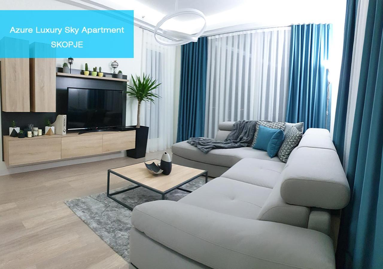 Azure Luxury Sky Apartment Skopie Exterior foto